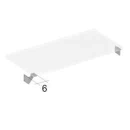 Комплект креплений для накладной полки МС.ФО